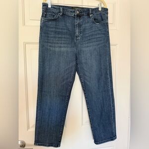 Liverpool Women’s Dark Wash Straight-Leg Jeans